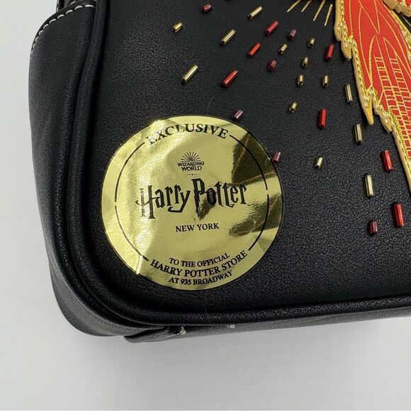 NWT RARE NEW YORK EXCLUSIVE Harry Potter Phoenix Loungefly Backpack - Picture 9 of 15